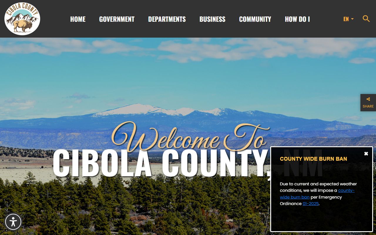 Cibola County court records official county homepage