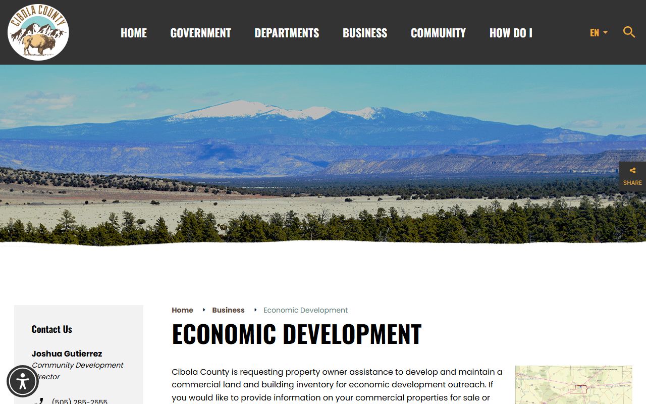 Cibola County profile and local government context