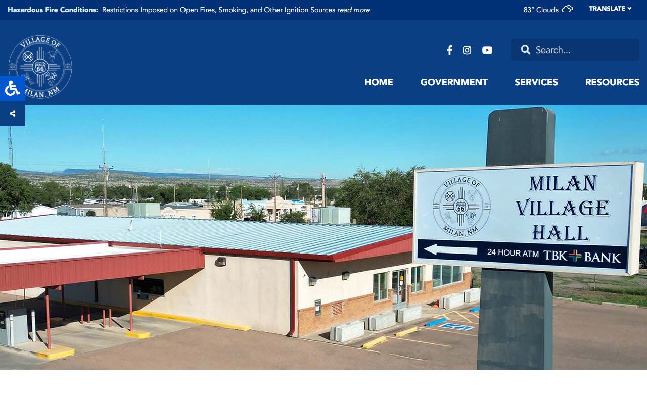 Cibola County District Court Milan Municipal Court source